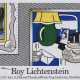 Lichtenstein, Roy. Lichtenstein, Roy. Ausstellungsplakat "Two paintings: Green Lamp". - photo 1