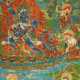 Thangka des Padmasambhava in seiner Form als Sengge Dradog - фото 1