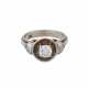 Ring mit Altschliffdiamant, ca. 0,55 ct, - Foto 1
