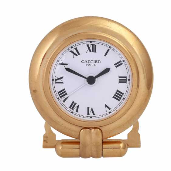 cartier alarm clock