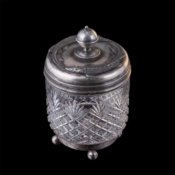 Crystal Vase Caviar With Sturgeon Faberge Auction Catalog