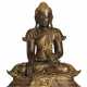 Grosser Buddha Aus Bronze, - photo 1