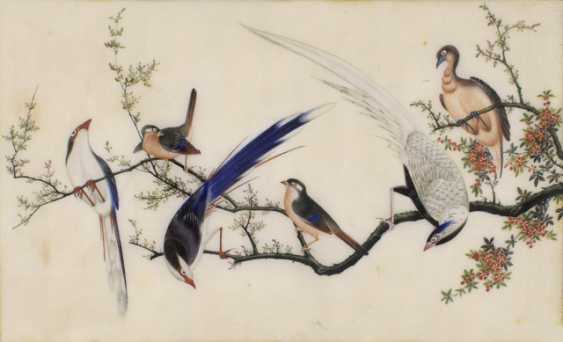 Vogel Malerei Tree Forest Miniaturmalerei Artist Natur Papier