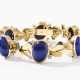 Lapislazuli-Brillant-Bracelet - photo 1