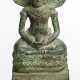 Sitzende Naga-Bronzefigur - фото 1