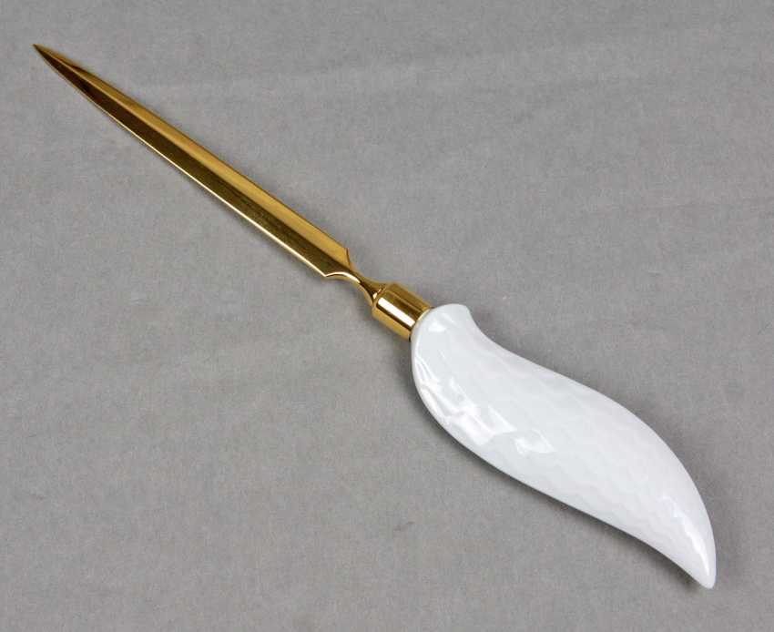 Meissen Letter Opener Waves Auction Catalog 107 Auction Of