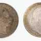 2x 1 Gulden Österreich 1858/90 - Foto 1