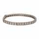 Rivière Armband mit Brillanten zusammen ca. 3,9 ct, - фото 1