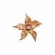 LAUDIER kleine Blütenbrosche mit Brillant - Foto 1