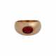 Ring mit Rubin ca. 1,7 ct, - Foto 1