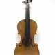 Violin / 4/4-Violine, um 1920. Geige im Koffer mit Bogen. Sehr gut. - photo 1