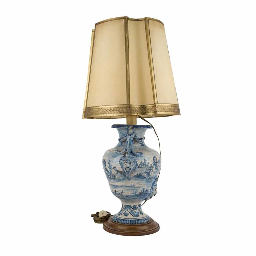 Auction: Large table lamp, 19th century Vienna Floor Lamp | Ambrose Wilson