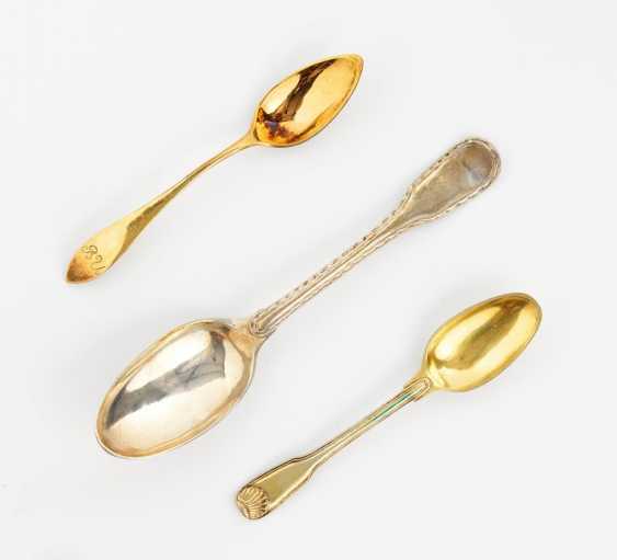 6 Fancy Teaspoons Abs Wellner Mozart
