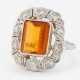 Farbstein-Diamant-Ring - photo 1