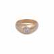 Ring mit Brillant ca. 1 ct, - photo 1