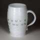 kleiner Milchglas Humpen 1800 - photo 1