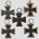 Preussen: Eisernes Kreuz, 1914, 2. Klasse - 5 Exemplare. - Foto 1
