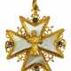 Vatikan: Souveräner Malteser Ritterorden: Ordensdekoration des französischen Zweigs - 17. Jahrhundert. - фото 1