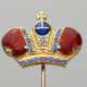 Russland: Reversnadel mit Kaiserlicher Krone. - Foto 1