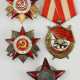 Sowjetunion: Nachlass mit 4 Auszeichnungen. - Foto 1