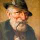 MUMBERG (Maler/in 20. Jahrhundert), "Portrait eines Pfeife rauchenden Jägers", - фото 1