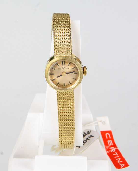 Certina Ladies Wrist Watch Yellow Gold 585 Buy At Online Auction At Veryimportantlot Com Auction Catalog Auction Of Art Antiquities Varia And Highly Important Meissen Porcelain Collection Part Ii From 01 18