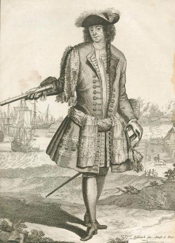 1700 е. Корнелий Крюйс Адмирал. Крюйс Адмирал портрет.