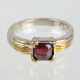 silberner Granat Ring - photo 1