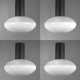 Vier Deckenlampen Design - Foto 1
