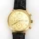 Goldene Armbanduhr mit Chronograph - photo 1