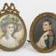 2 Miniaturen: Napoleon bzw. Dame - photo 1