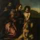 Italienische Schule 17. Jahrhundert: Heilige Familie mit dem Johannesknaben - photo 1