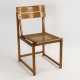 Stuhl mit Rohrgeflecht, Entwurf Erich Dieckmann - photo 1