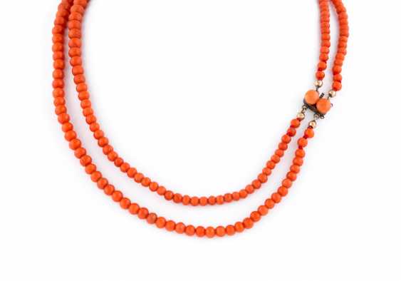 coral necklace price