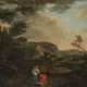 Unbekannt, 17. Jahrhundert. Italienische Landschaft mit Figurenstaffage - фото 1