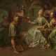 Platzer, Josef, zugeschrieben . Das Gastmahl der Kleopatra - Feldherr mit Dame vor flehenden Gefangenen - Foto 1