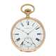 Taschenuhr: schweres, rotgoldenes Patek Philippe Chronometer, "Chronometro Gondolo" No. 134618, Genf ca.1907 - Foto 1