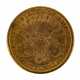 USA/GOLD - 20 Dollars 1878 Liberty Head, - фото 1