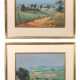 Künstler des 20. Jahrhundert 2 Landschaftsdarstellungen - фото 1