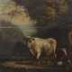 Flämischer Maler des 17./18. Jahrhundert ''Viehherde vor Stall'' - Foto 1