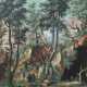 Maler des 18./19. Jahrhundert ''Wanderer im Wald'' - Foto 1