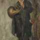Maler des 19. Jahrhundert ''Hornspieler'' - photo 1