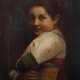 Bildnismaler des 19. Jahrhundert ''Mädchenportrait'' - фото 1