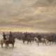PJOTR NIKOLAEWITSCH GRUSINSKIJ 1837 Kursk - 1892 St. Petersburg (zugeschrieben) Reiter in verschneiter Landschaft - photo 1