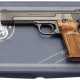 Smith & Wesson Modell 41, "The .22 Rimfire Single Action Target Pistol", im Karton - Foto 1