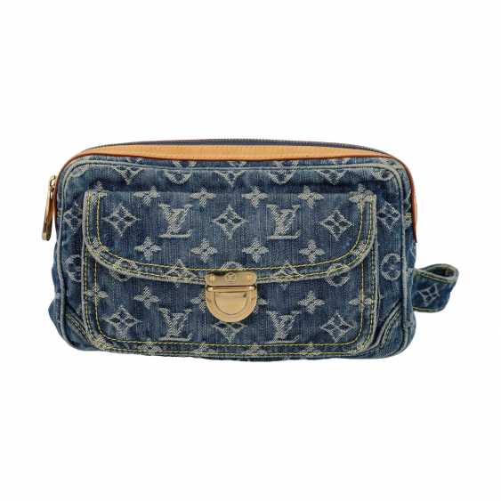 louis vuitton denim bum bag