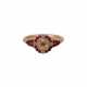 Ring ausgefasst mit kl. Rubinen und Altschliffdiamanten - фото 1