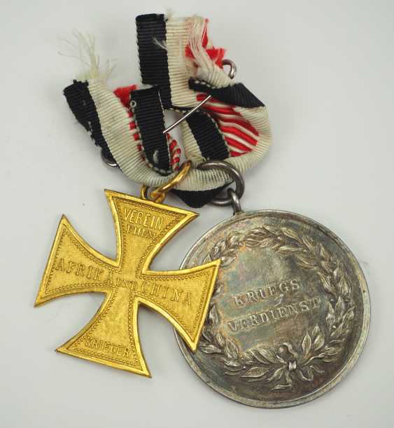 Auction Decorations Of A Veteran Of The South West Africa