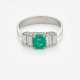 Smaragd-Diamant-Ring - photo 1