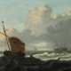 Backhuysen, Ludolf, 1630 Emden - 1708 Amsterdam, Segelboote auf stürmischer See - Foto 1